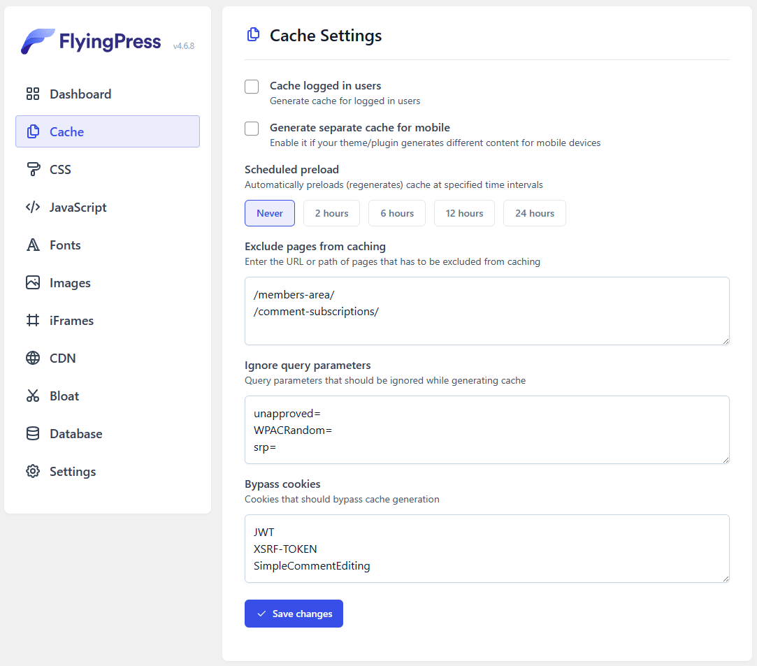 FlyingPress – plugin cache hàng đầu