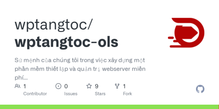 WPTangToc OLS – OpenLiteSpeed Webserver