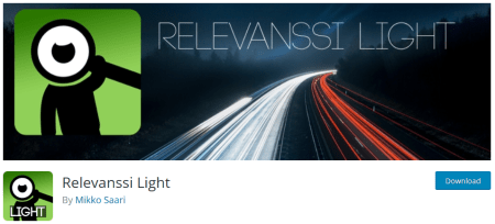 Relevanssi Light – index search