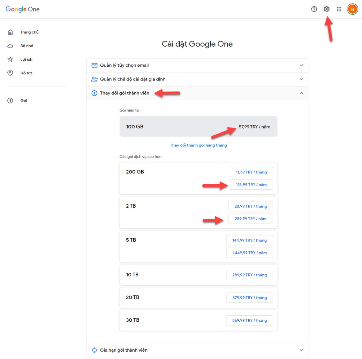 Đăng Kí Google One, Youtube Premium Giá Rẻ Đăng Kí Google One, Youtube Premium Giá Rẻ