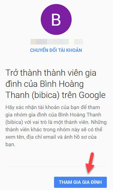 Tham gia Family Google tại bibica.net năm 2024 [Đã kết thúc]