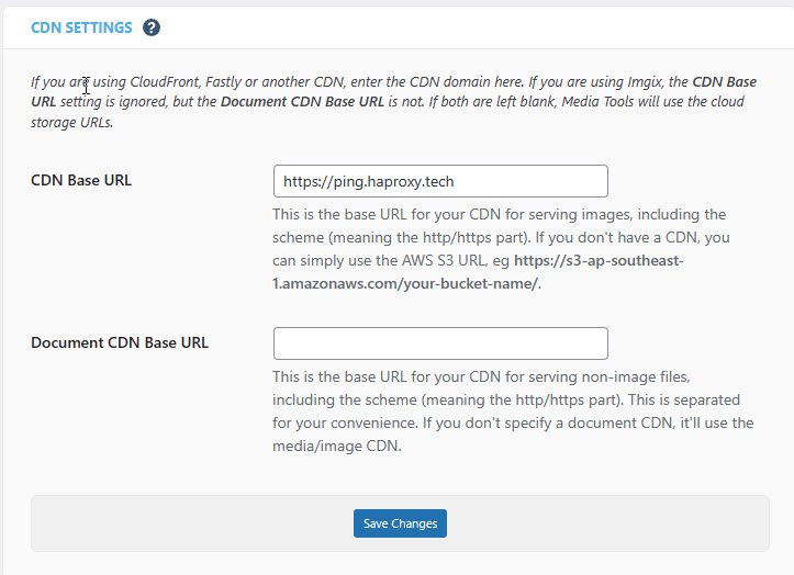 CDN Base URL