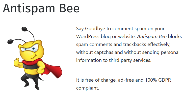 Giới thiệu Antispam Bee – Chặn comment spam hiệu quả cho WordPress