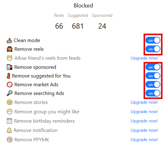 ESUIT | AD Blocker for Facebook™ – chặn quảng cáo Facebook miễn phí