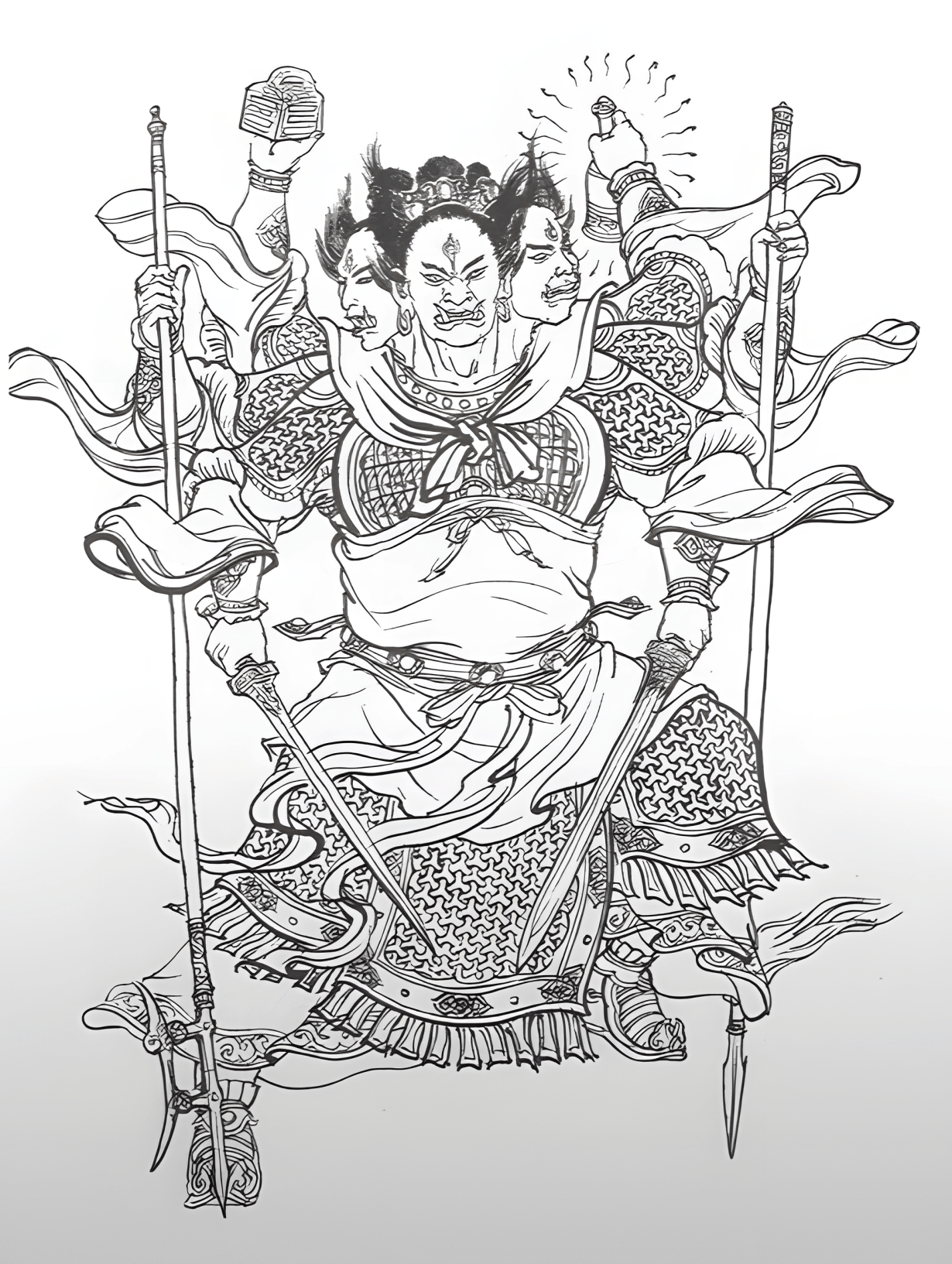 Ân Giao – Lữ Bố của Phong Thần Diễn Nghĩa