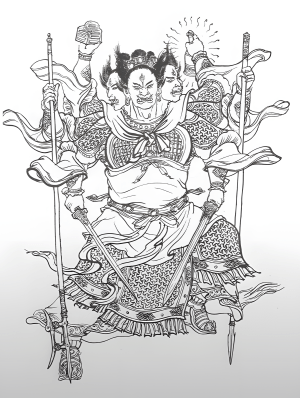 Ân Giao – Lữ Bố của Phong Thần Diễn Nghĩa