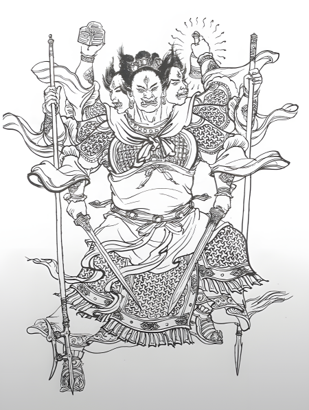 Ân Giao – Lữ Bố của Phong Thần Diễn Nghĩa