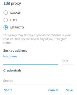 Giải quyết Telegram bị nhà mạng Việt Nam chặn bằng MTProto, Socks5, Proton VPN