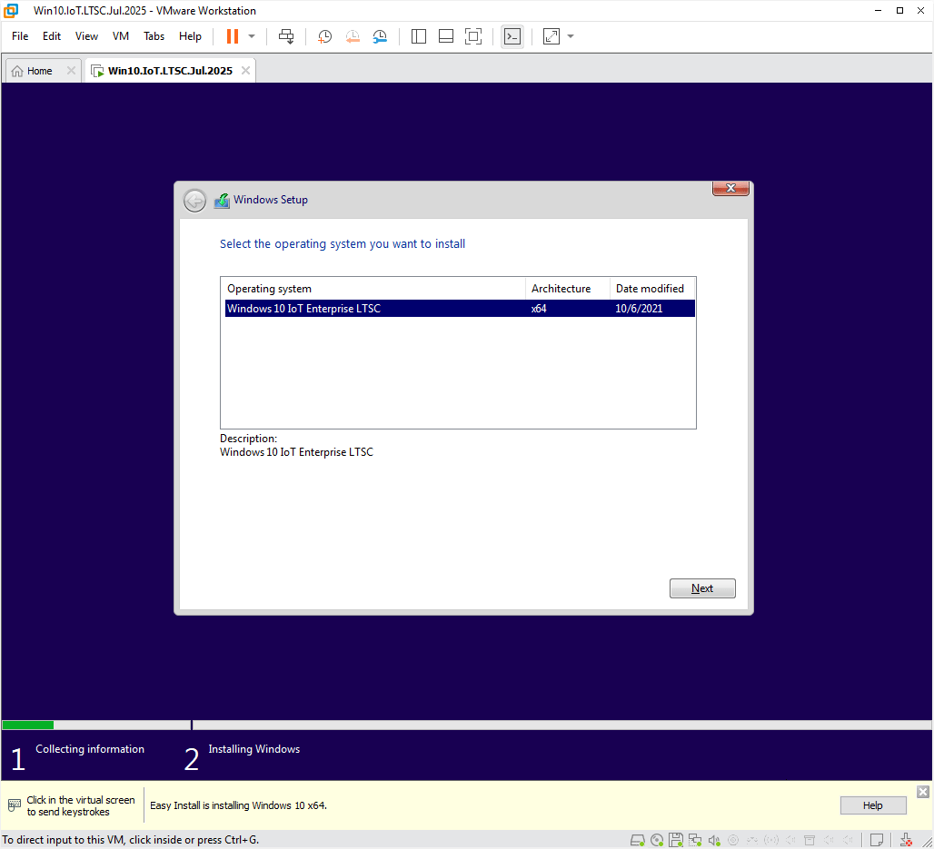 Rebuild Windows 10 (IoT) Enterprise LTSC bằng MSMG Toolkit