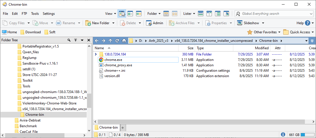 Cài đặt phiên bản portable Chromium, Chrome, Edge “thực sự” bằng Chrome++