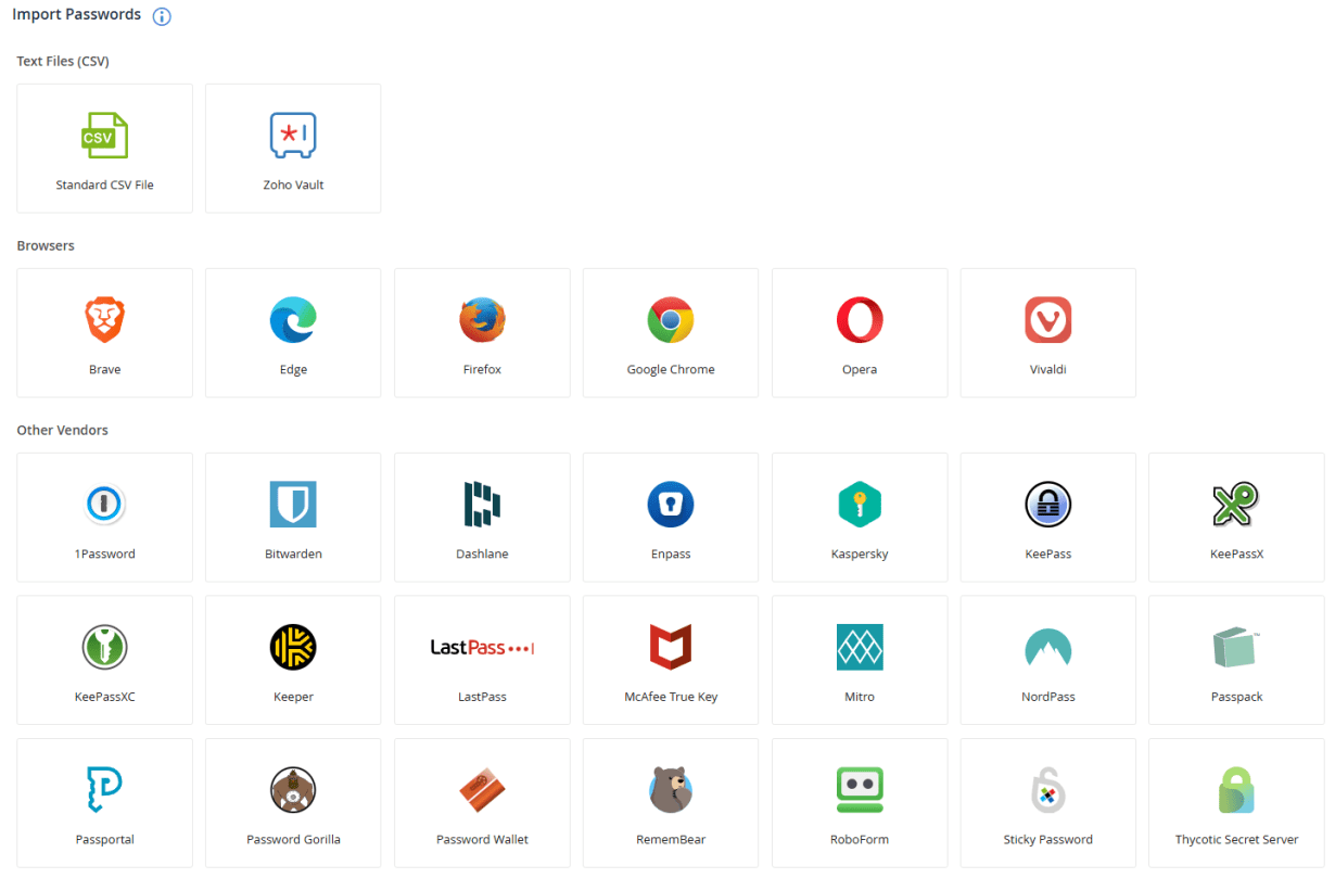 Zoho Vault – The go-to password manager for everyone