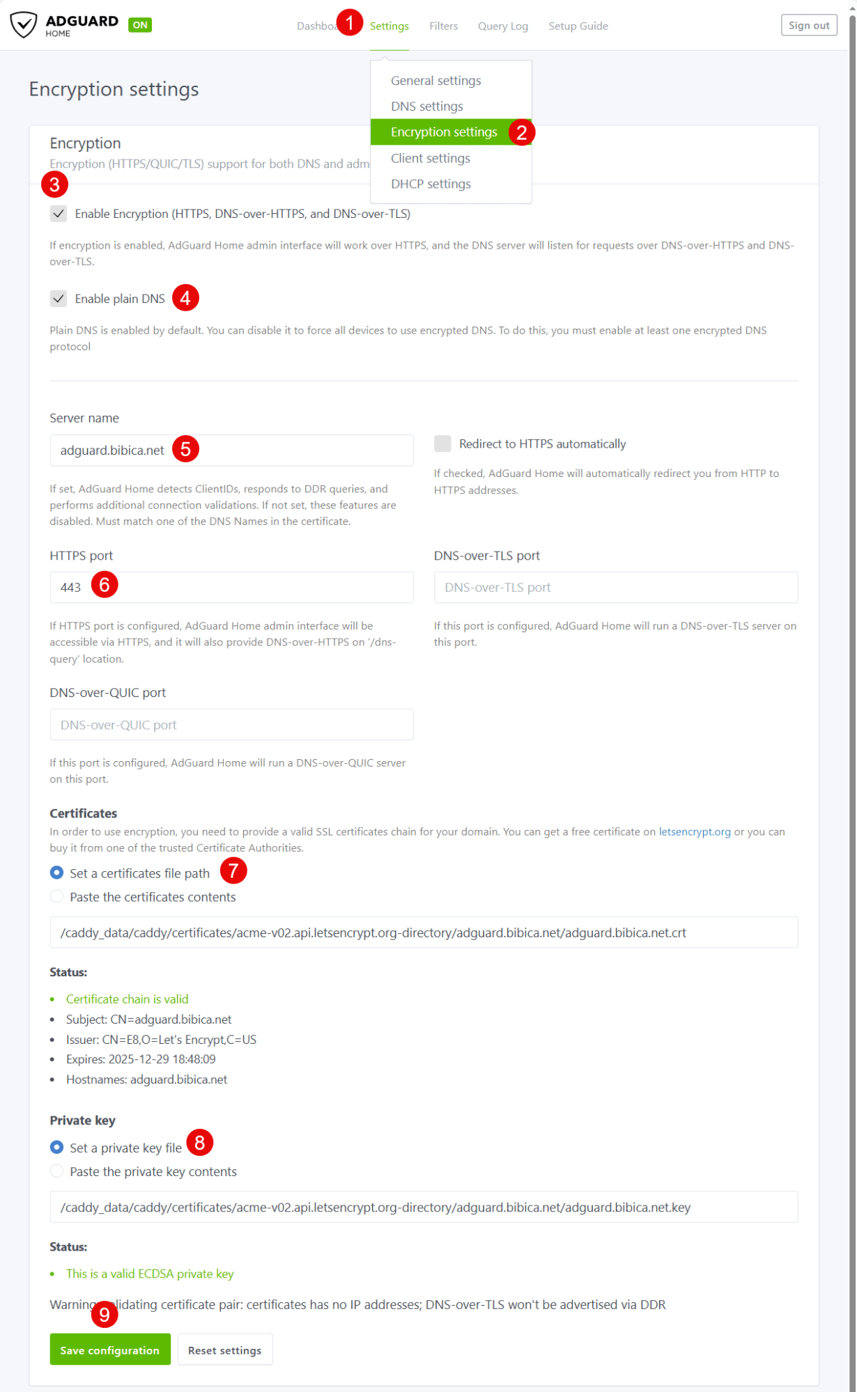 Hướng dẫn cài đặt AdGuard Home DoH với Docker và Caddy trên VPS Oracle
