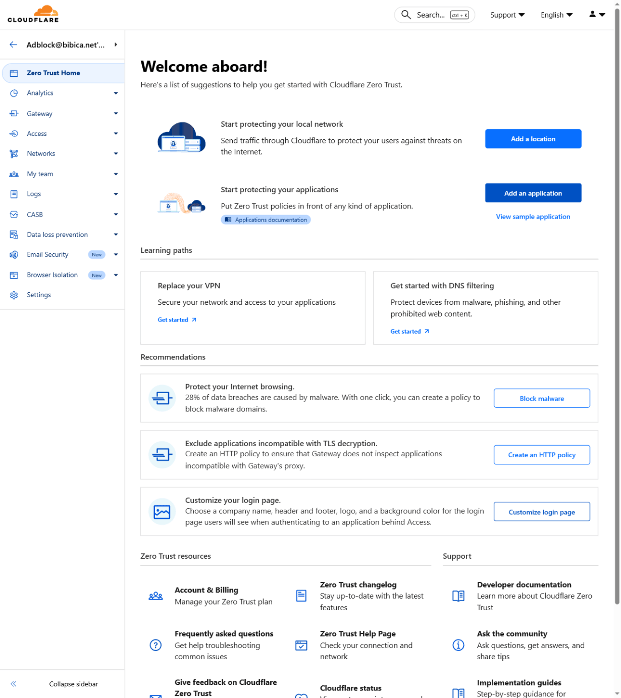 Cloudflare Gateway – chặn quảng cáo DNS miễn phí cho mọi thiết bị