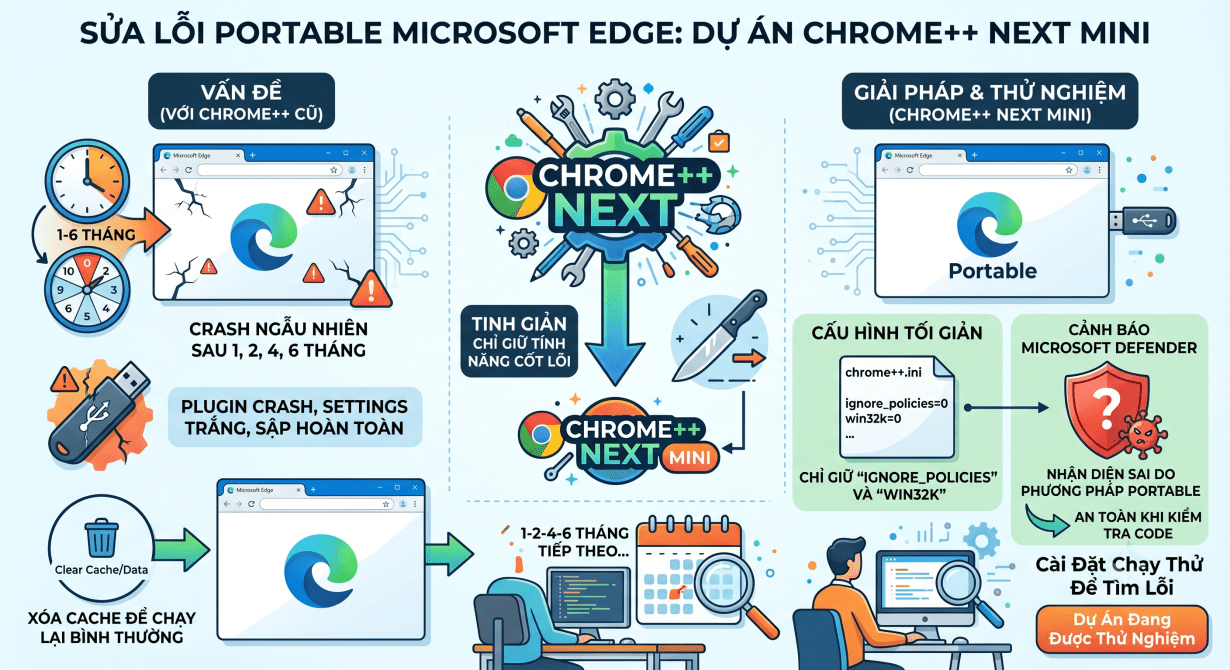 [Test Version] Microsoft Edge (Stable, Beta, Dev, Canary) Portable v2