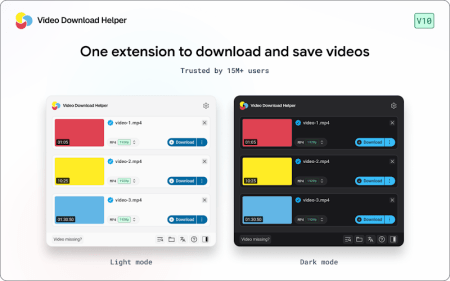 Extensions Video Download Helper